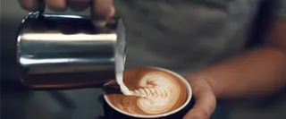 美味的咖啡和咖啡豆高清图片高清