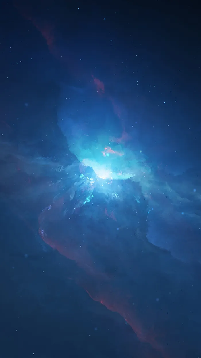 蓝色渐变梦幻天空背景高清