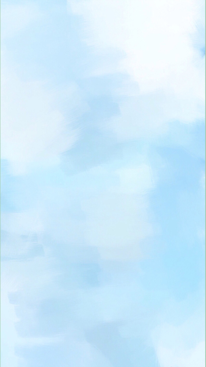 水墨天蓝色H5背景素材高清