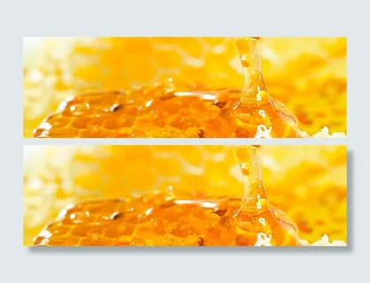 黄色蜂蜜背景高清