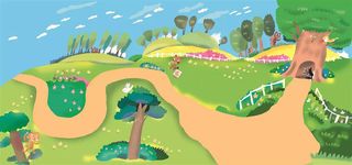 卡通画背景高清