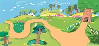 卡通画背景高清