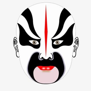 中国川剧脸谱免抠