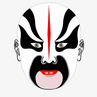 中国川剧脸谱免抠