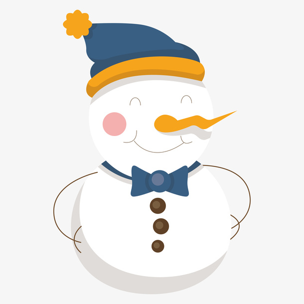 雪人圣诞雪人免抠