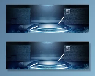 淘宝黑色酷炫数码3c海报模板高清