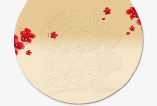 中国风圆形底纹免抠