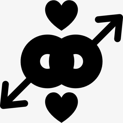 同性恋夫妇图标免抠