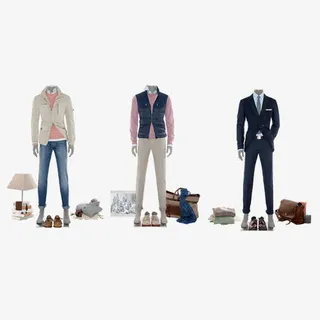 模特衣服设计免抠