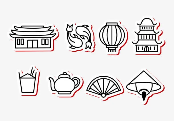 中国元素免抠