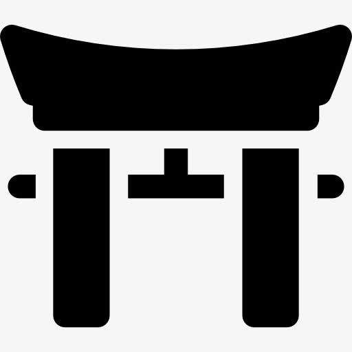 中国的门图标免抠