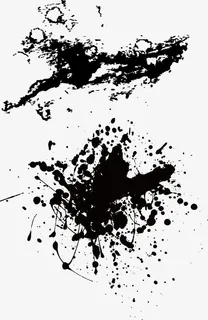 水墨画纹理矢量图免抠 水墨画纹理矢量图免抠