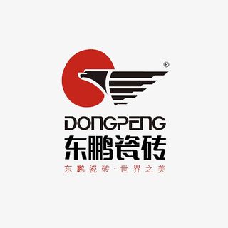 黑色东鹏瓷砖logo标志免抠