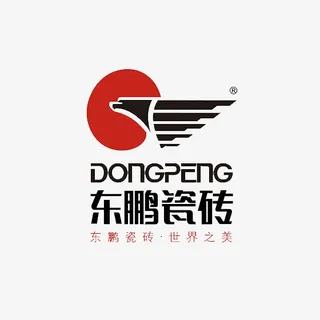 黑色东鹏瓷砖logo标志免抠