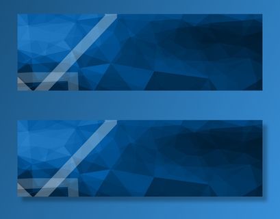 矢量几何不规则图形渐变banner高清商务科技背景