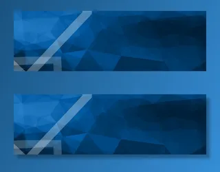 矢量几何不规则图形渐变banner高清商务科技背景