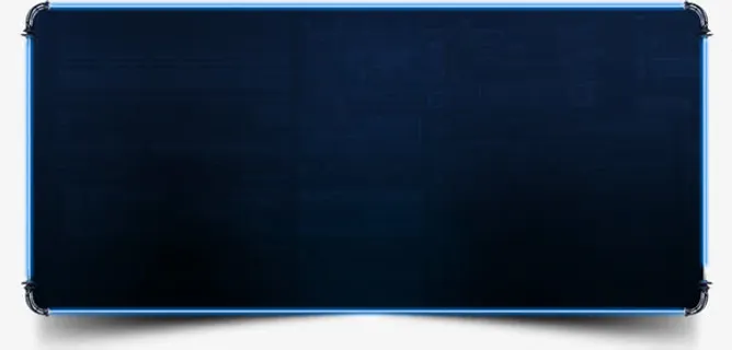 蓝黑色底框免抠 蓝黑色底框免抠