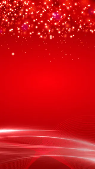 闪烁线条喜庆红色H5背景素材高清