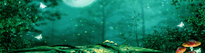 梦幻唯美仙境背景高清