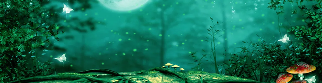 梦幻唯美仙境背景高清