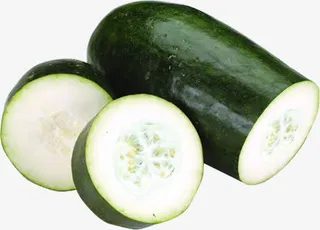 冬瓜蔬菜切开的冬瓜免抠