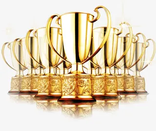 年终业绩奖杯免抠