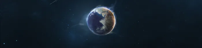 科幻酷炫地球banner高清