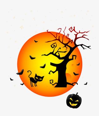 万圣节元素免抠