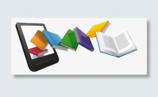 高清书本数码阅读免抠png实物免抠