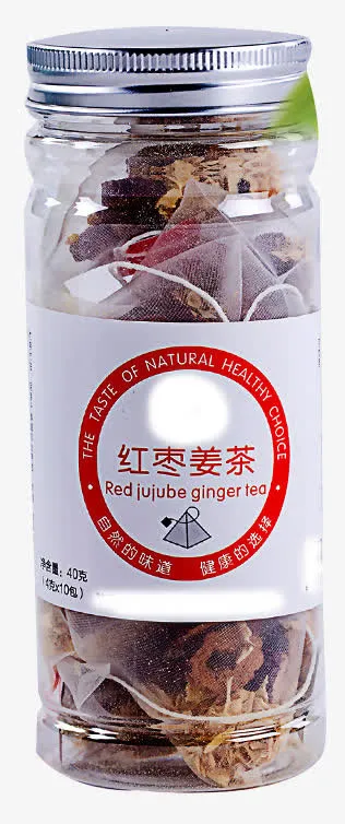 红枣姜丝泡茶免抠