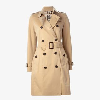 女士风衣外套免抠