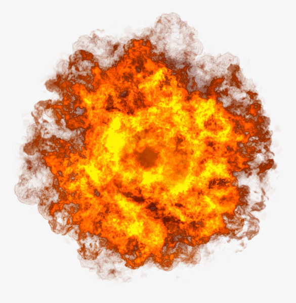 火焰爆炸效果元素免抠