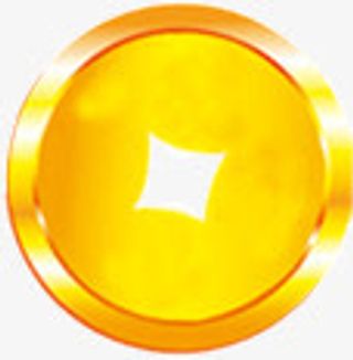 春节素材铜钱免抠节日元旦/春节/元宵元素