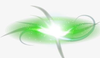 绿色炫酷光效免抠