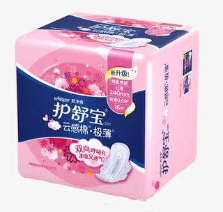 护舒宝卫生巾免抠