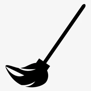 扫帚清洁灰尘推坚持扫描女巫刷|免抠