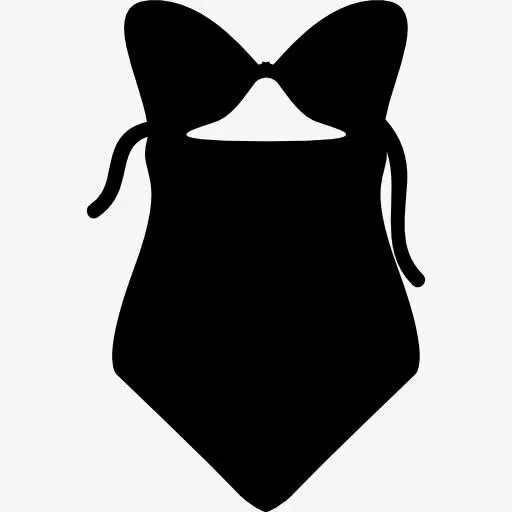 Bikini一件泳衣图标免抠