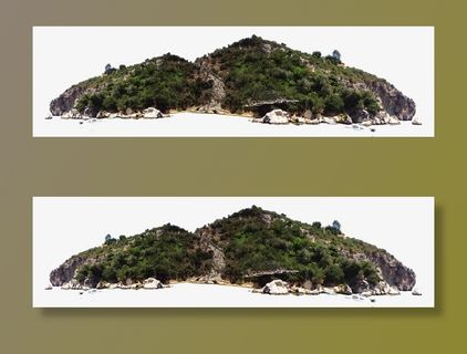 旅游海岛热带岛屿免抠背景摄影风景元素