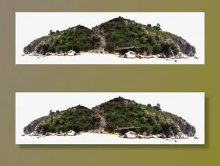 旅游海岛热带岛屿免抠背景摄影风景元素