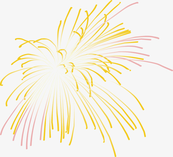 节日礼花png素材免抠