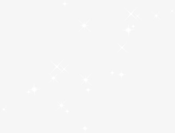 星点白色发光星点装饰免抠装饰效果特效元素