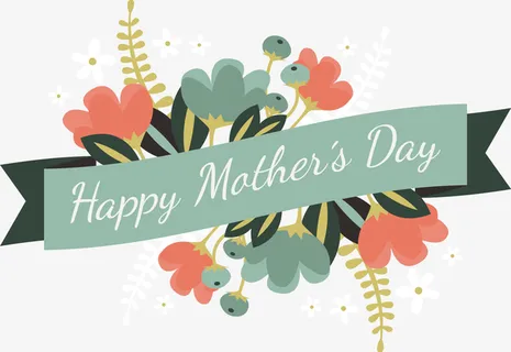 小清新手绘插图三八节快乐装饰插免抠