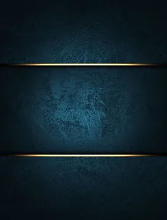 蓝色背景金色边图案