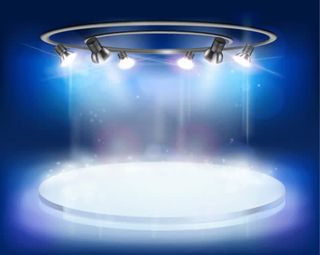 眩光舞台效果免抠