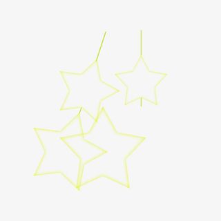 星星形状边框免抠