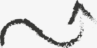 曲线弯曲矢量箭头免抠