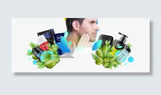 男士橄榄系列美妆免抠