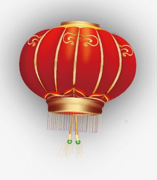 中国风红灯笼免抠