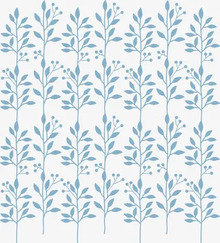 蓝色树枝矢量背景底纹素材