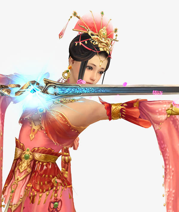 古代美女免抠